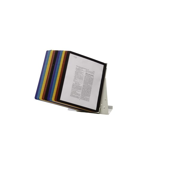 Desk Ref Sys, 20 Panels, Assorted Colors