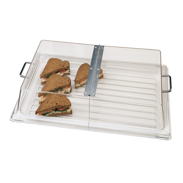 Rectangular Cover, 5 x 21 7/8 in, Clear