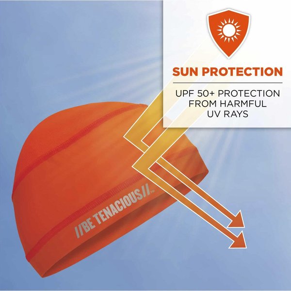High Performance Cap, Orange, Universal Sz