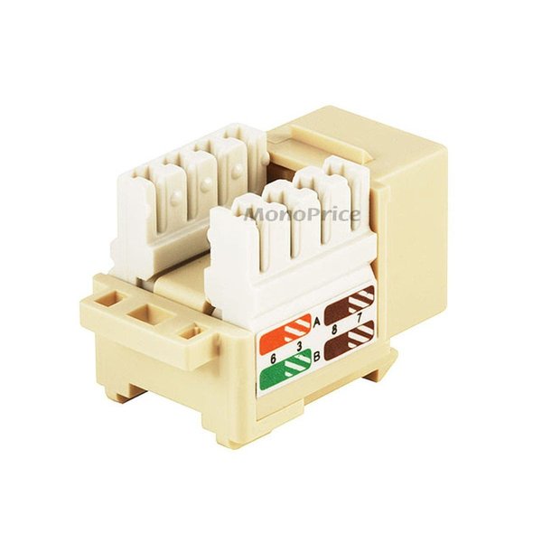 Datacom Jack, Cat5, Punch Down, Beige