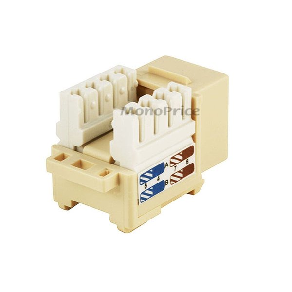Datacom Jack, Cat6, Punch Down, Beige