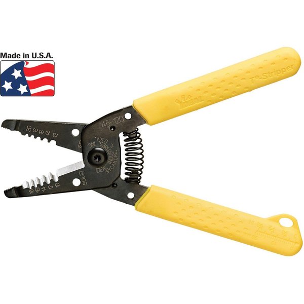 6 in Wire Stripper Solid: 18 to 10 AWG, Stranded: 12 to 20 AWG
