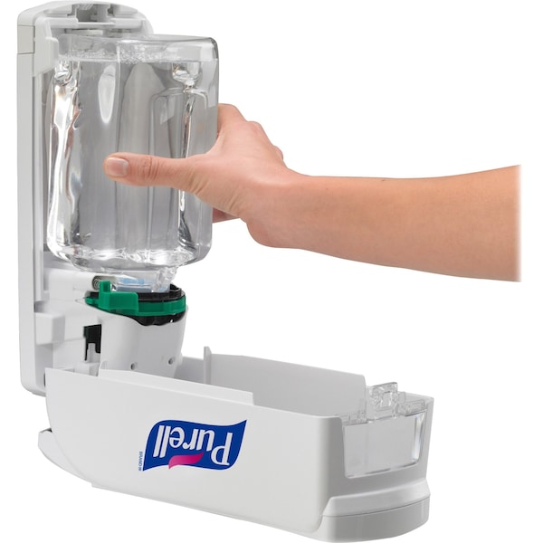 ADX-12 1250mL Hand Sanitizer Dispenser, Push-Style, White