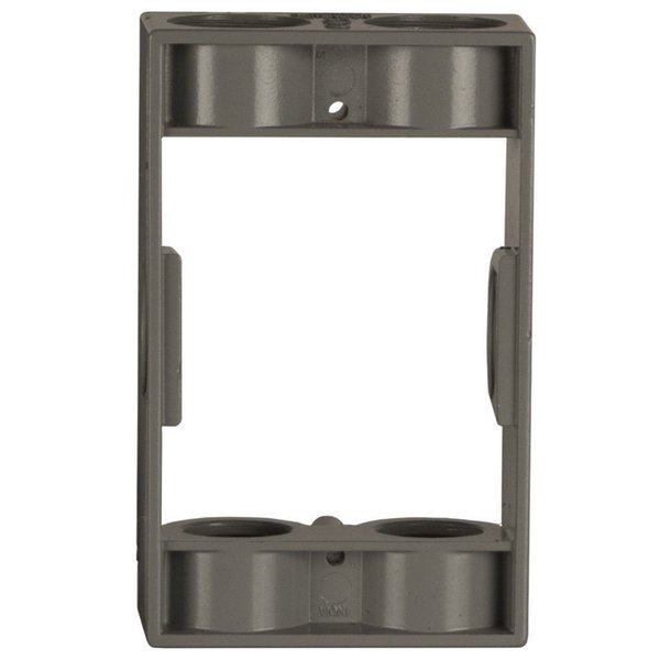 Weatherproof Extension Adapter, 1G, 6 Outl