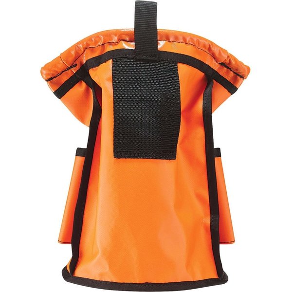 Topped Parts Pouch, Tarpaulin, Waterproof Tarpaulin, Orange, 12
