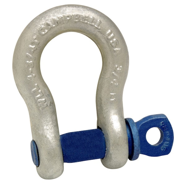 Anchor Shackle, Screw Pin, Forged Carbon
