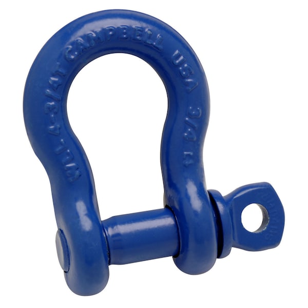 Anchor Shackle, Screw Pin, Forged Carbon