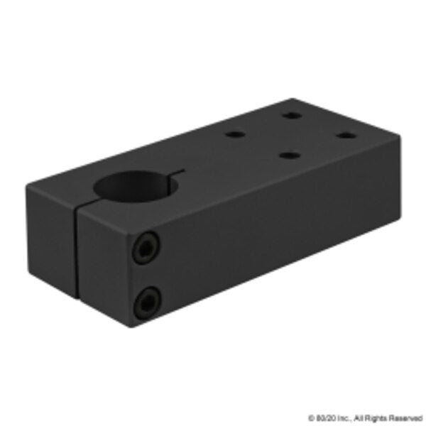 Sgl Shaft Pre Drilled Mount Plate, 1