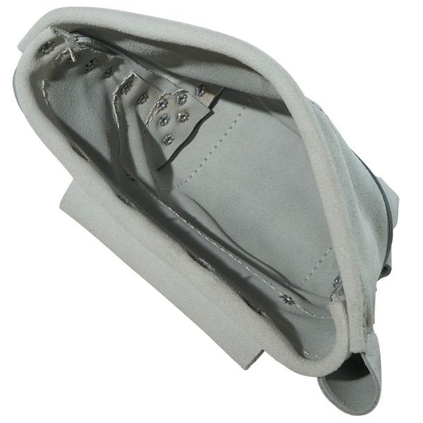 Tool Pouch, Leather, 1 Pockets, White, 9