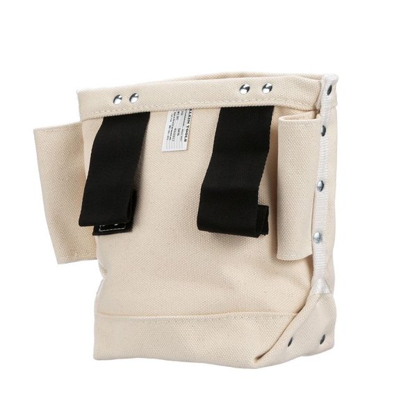 Tool Pouch, No. 4 Canvas, 3 Pockets, Beige, 9