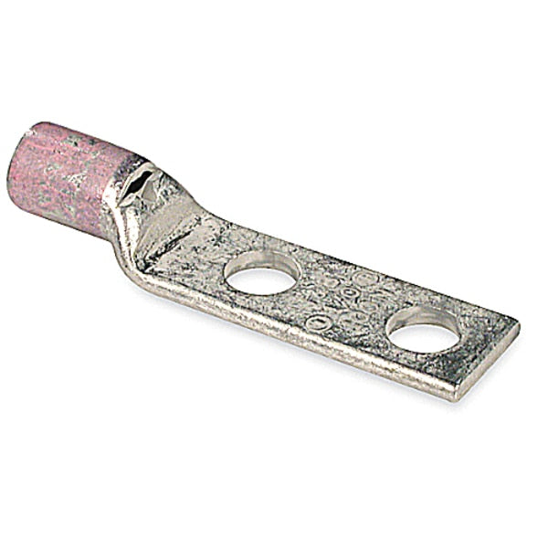 Compression Lug, 1/0 Awg, Color Code Pink