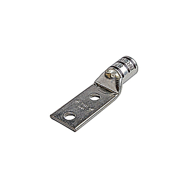 Compression Lug, 500 Kcm, L 5.00 In, Br