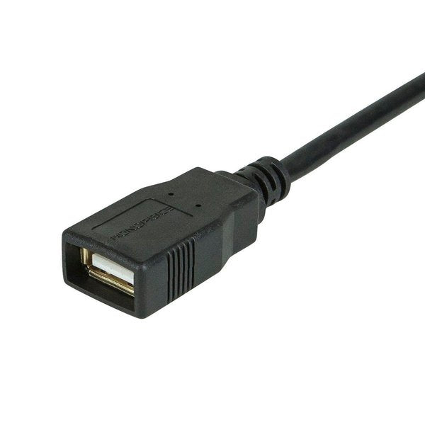 USB 2.0 Extension Cable, 15 ft.L, Black
