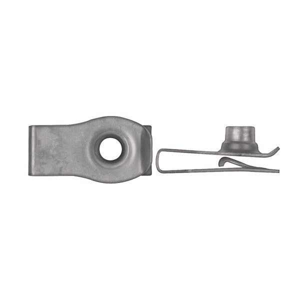 Blk Long Extruded U Nuts 3/8