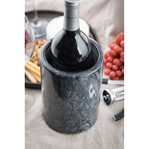 Marble Wine Server, Black, 5 DiaX7