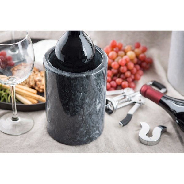 Marble Wine Server, Black, 5 DiaX7