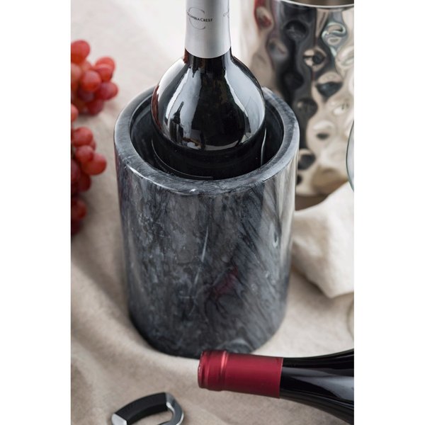 Marble Wine Server, Black, 5 DiaX7
