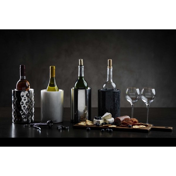 Marble Wine Server, Black, 5 DiaX7