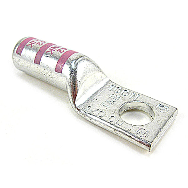 Compression Lug, 1/0 Awg, Color Code Pink
