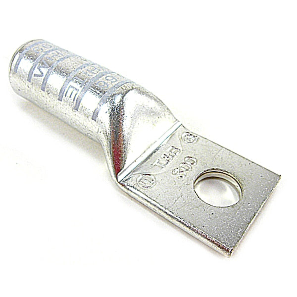 Compression Lug, Long, 300 Kcm, L3.45 In, Wh