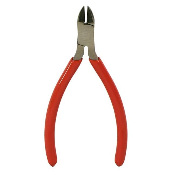 4In Diagonal Pliers W/Red Cushion Grip