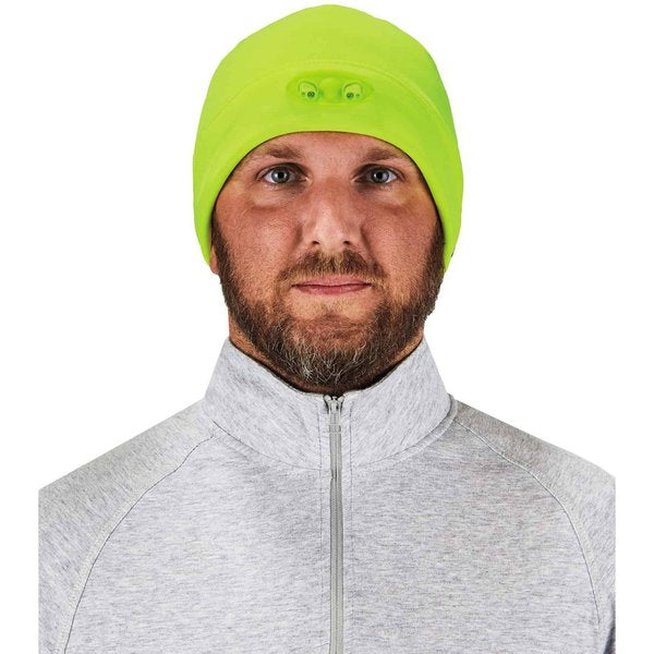 Beanie Cap, Over The Head, Universal, Lime