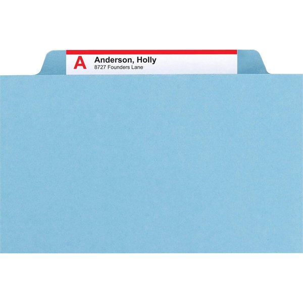 Folder, Classf, Ltr, 1 Div, Be, PK10