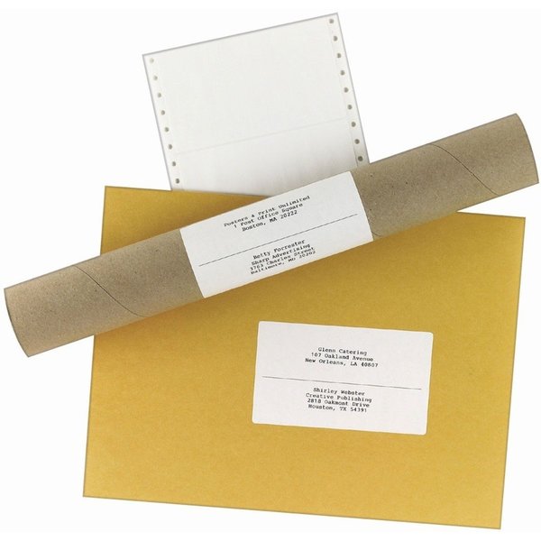 AveryÂ® Continuous Form Computer Labels for Pin-Fed Printers 4076, 5