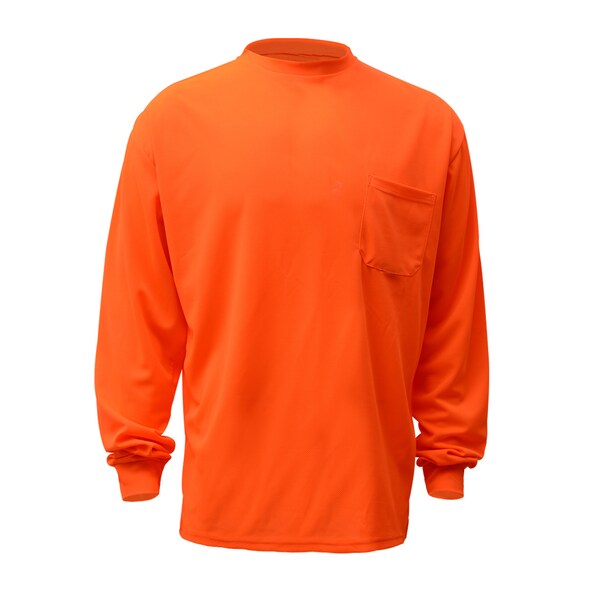 Moisture Wicking Lng Slv Safety T-Shirt