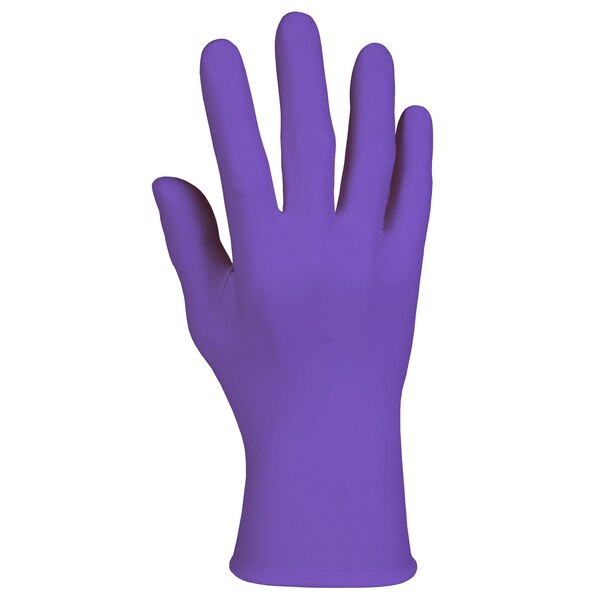 Exam Gloves, Nitrile, Powder Free, Purple, XL, 900 PK