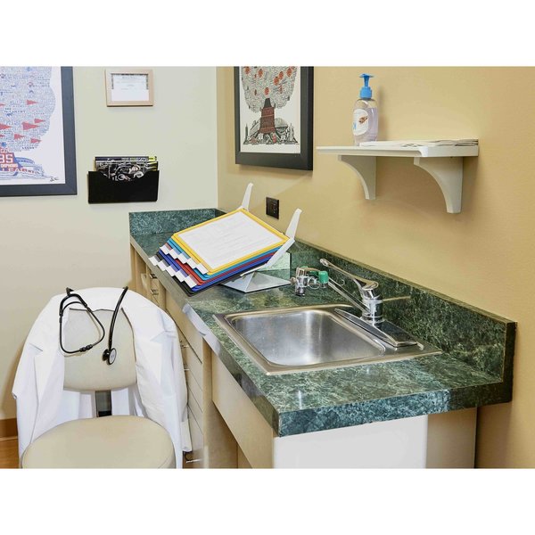 Rotating Desk/Wall Ref Sys, 10 Pnls, Asst