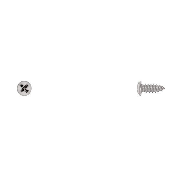 Zinc Wheel Moulding Screws 8-18X7/16