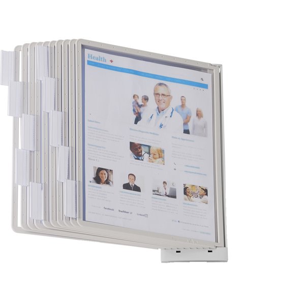 Wall Ref Sys, 10 Panels, Gray
