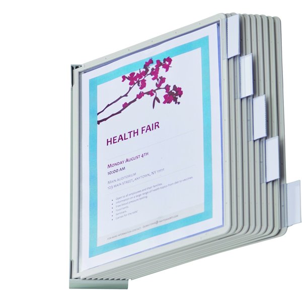 Wall Ref Sys, 10 Panels, Gray