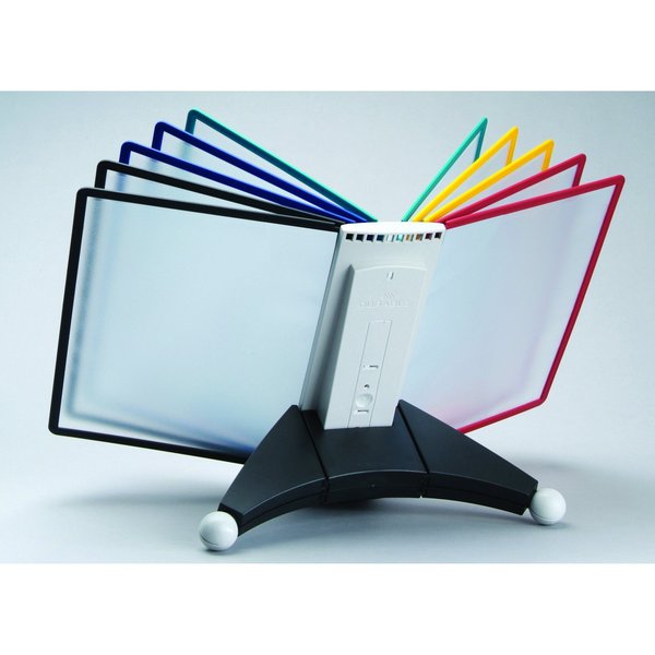 Desk Ref Sys, 10 Panels, Assorted Colors