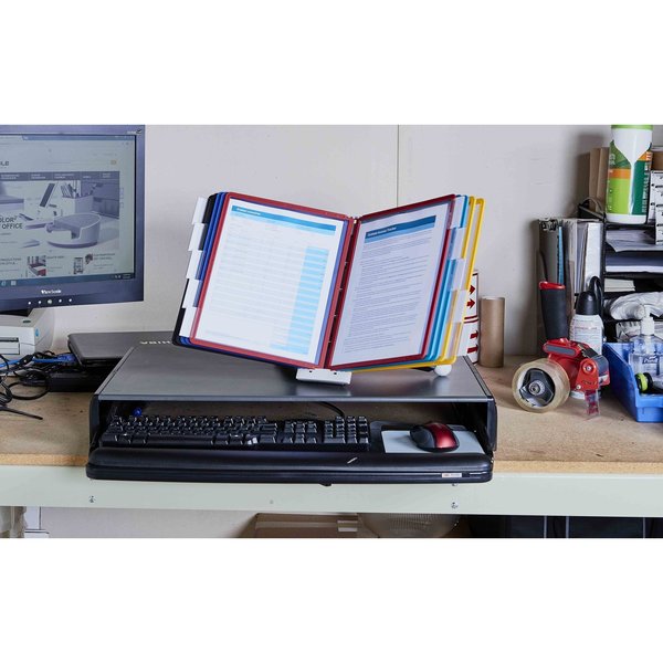 Desk Ref Sys, 10 Panels, Assorted Colors
