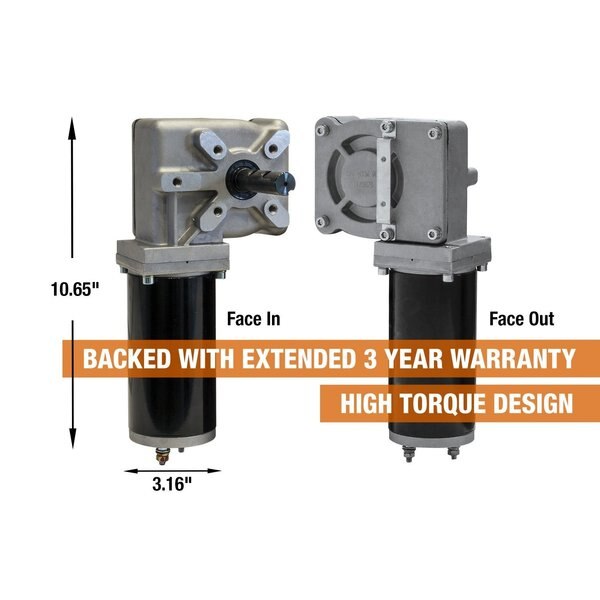 Tarp Gear Motor, 900 W, 1.2 HP