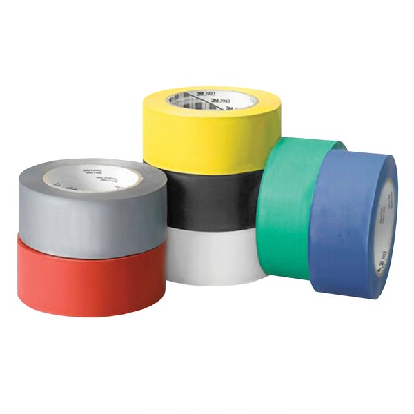 Duct Tape, 2 x 50 yd, 6.5 mil, Black, Vinyl