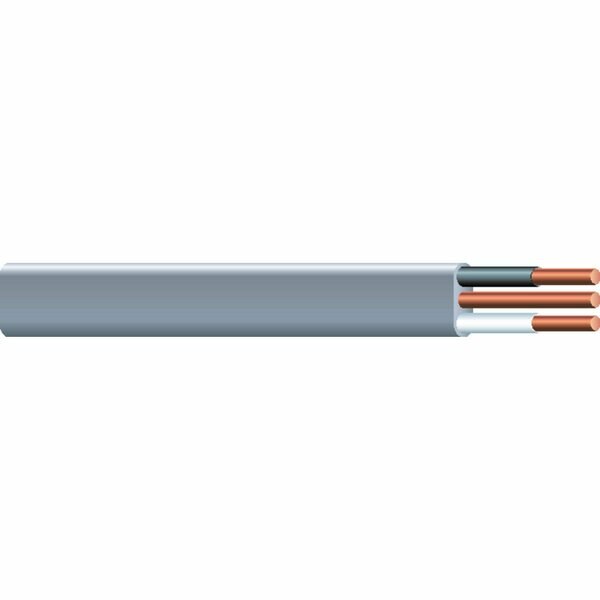 Underground Feeder Cable, 500 ft. L, Temp. Rating: 194 Degrees F