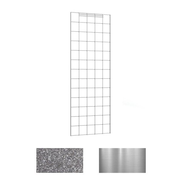 Shelving Enclosure Panel, Silver, 12-3/8