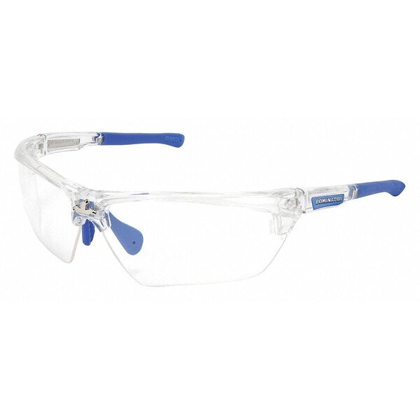 Safety Glass, Clear Lens, Half-Frame