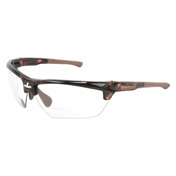 Bifocal Safety Reading Glasses, +1.50