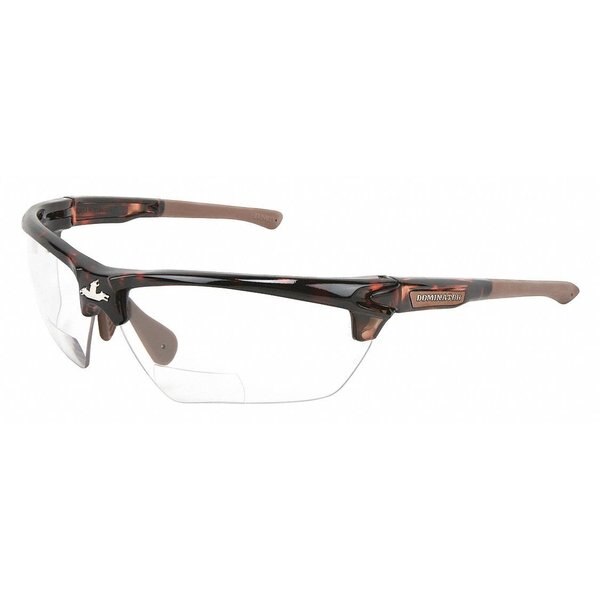 Bifocal Safety Reading Glasses, +2.50