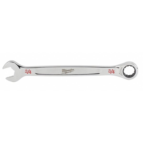 Ratcheting Combination Wrench Set, SAE, 3/8 in to 3/4 in Head Sizes, 12 Points, 7-Piece