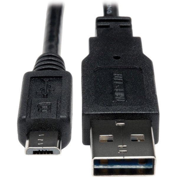 USB Reversible 2.0 Cable, 5Pin, MicroB, 6