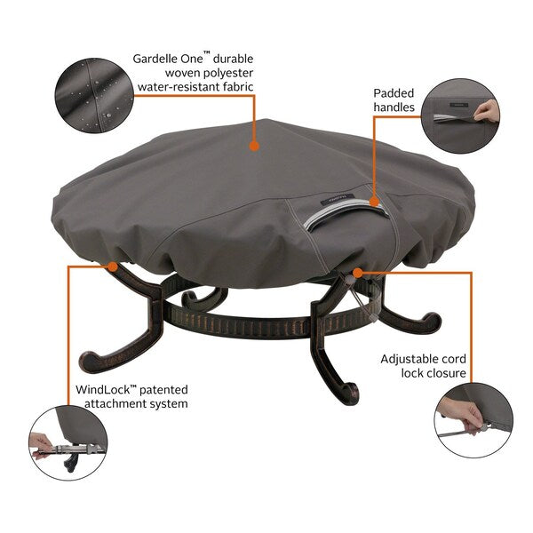Small Round Fire Pit Cover