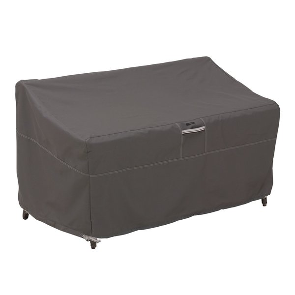 Ravenna Small Patio Loveseat Cover, Grey, 60