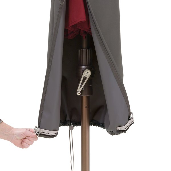 Ravenna Patio Umbrella Cover, Grey, 23.5