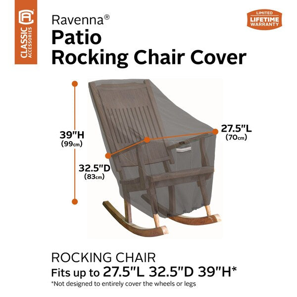 Ravenna Cover, Chair, Patio, Rocking, 35