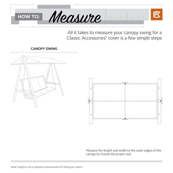 Cover, Patio Canopy Swing, Grey